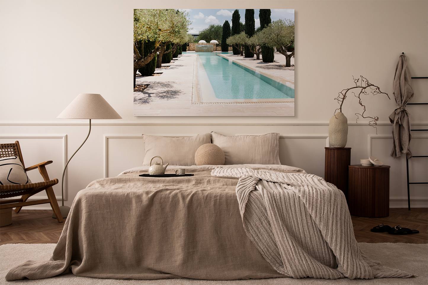Luxury Pool - Acrylic glass picture