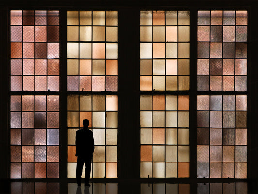 Colored Windows - Acrylglasbild